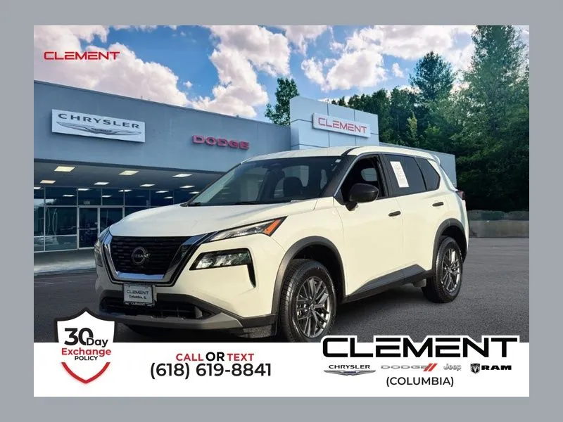 White 2023 Nissan Rogue S for sale in Columbia, IL