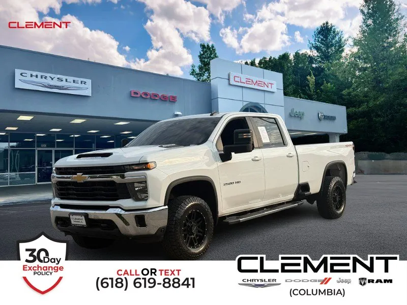 White 2024 Chevrolet Silverado 2500 HD LT for sale in Columbia, IL