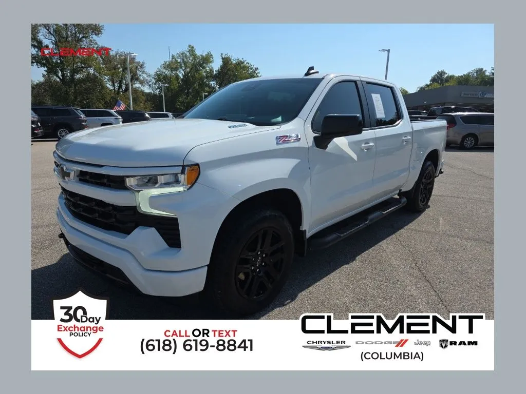 White 2023 Chevrolet Silverado 1500 RST for sale in Columbia, IL