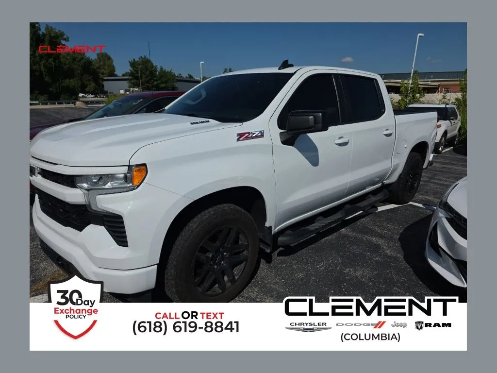 White 2023 Chevrolet Silverado 1500 RST for sale in Columbia, IL