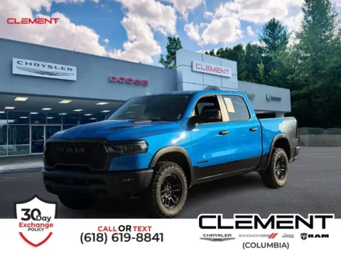 Blue 2026 Ram 1500 Rebel for sale in Columbia, IL