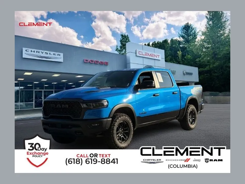 Blue 2026 Ram 1500 Rebel for sale in Columbia, IL