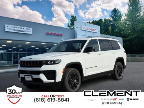White 2026 Jeep Grand Cherokee L Altitude for sale in Columbia, IL