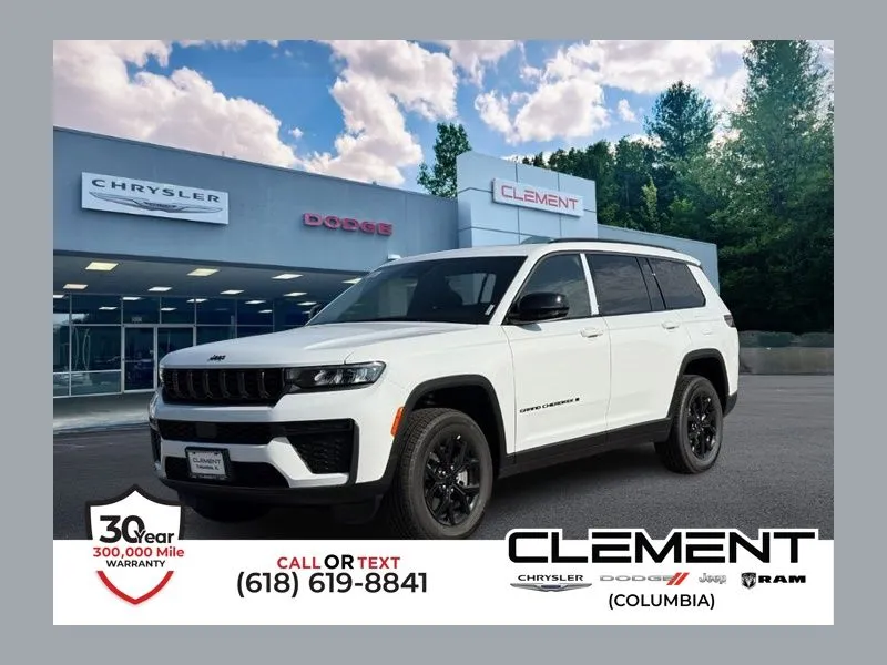White 2026 Jeep Grand Cherokee L Laredo Altitude for sale in Columbia, IL