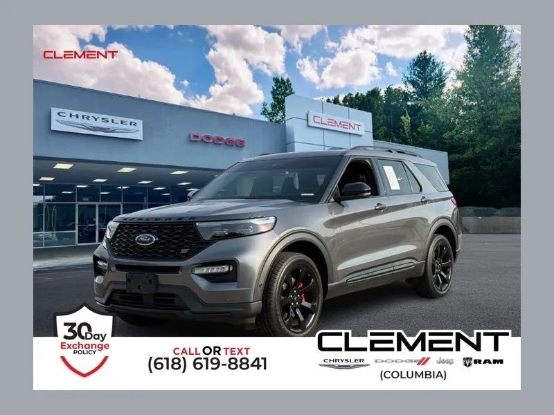 Gray 2021 Ford Explorer ST for sale in Columbia, IL