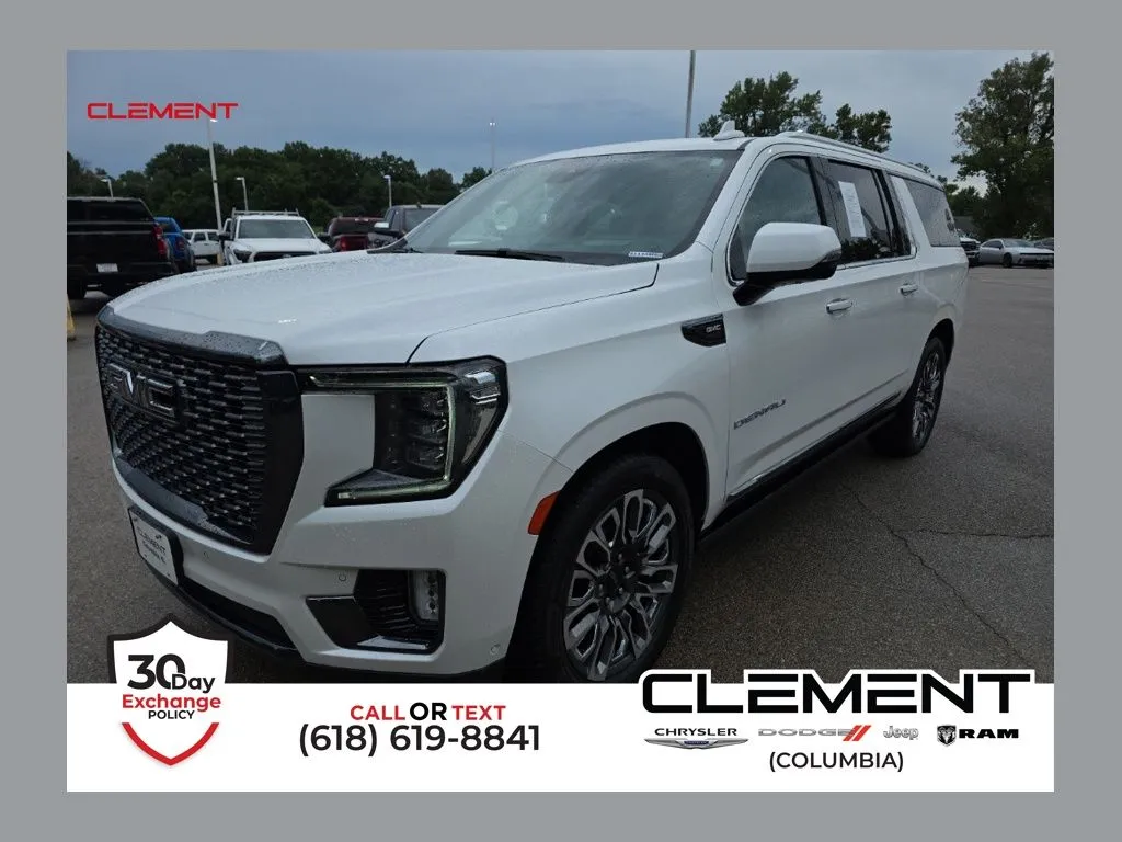 White 2023 GMC Yukon XL Denali Ultimate for sale in Columbia, IL