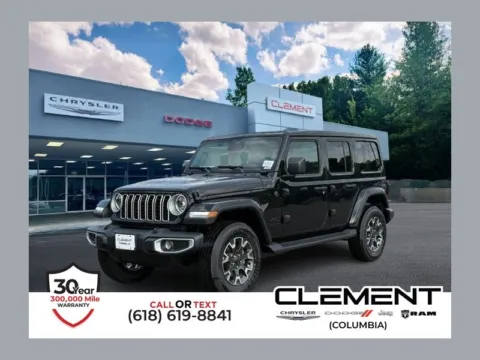 Black 2026 Jeep Wrangler Sahara for sale in Columbia, IL