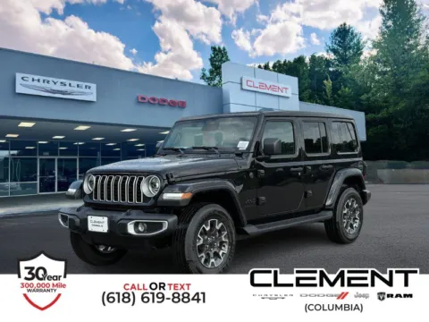 Black 2026 Jeep Wrangler Sahara for sale in Columbia, IL