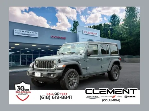 Blue 2026 Jeep Wrangler Sport S for sale in Columbia, IL
