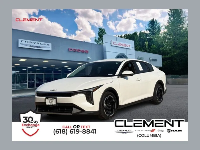 White 2025 Kia K4 EX for sale in Columbia, IL