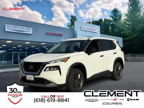 White 2023 Nissan Rogue S for sale in Columbia, IL