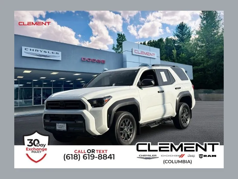 White 2025 Toyota 4Runner TRD Sport for sale in Columbia, IL