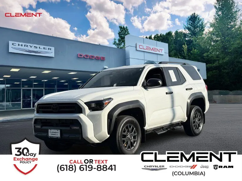 White 2025 Toyota 4Runner SR5 for sale in Columbia, IL