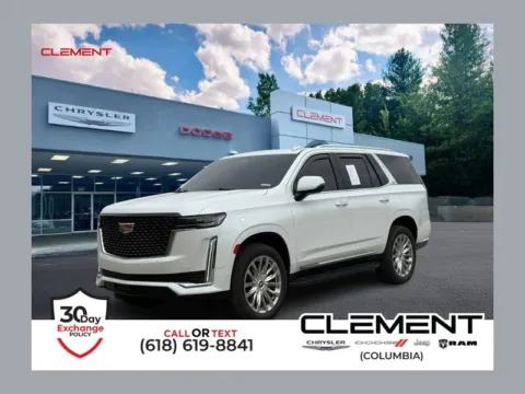 White 2021 Cadillac Escalade Premium Luxury for sale in Columbia, IL