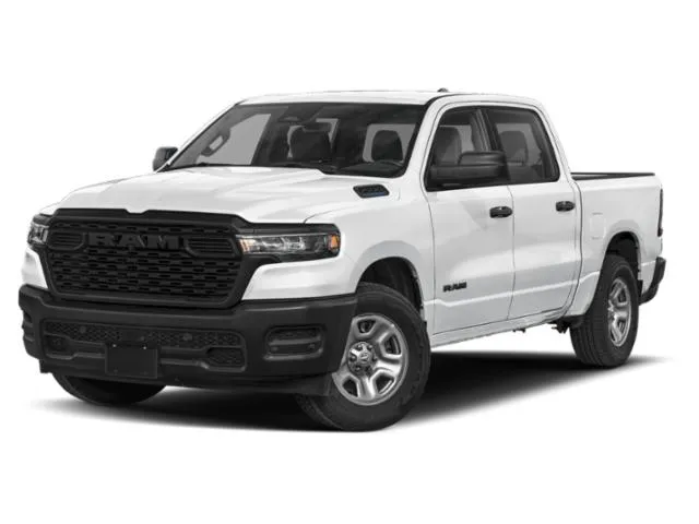 White 2026 RAM 1500 Express Crew Cab 4x4 57" Box for sale in Columbia, IL