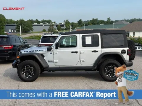 Photos of 2022 Jeep Wrangler Unlimited Rubicon 4xe for sale in Columbia, IL at Clement Chrysler Dodge Jeep Ram Columbia