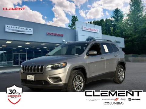 Silver 2021 Jeep Cherokee Latitude Plus for sale in Columbia, IL