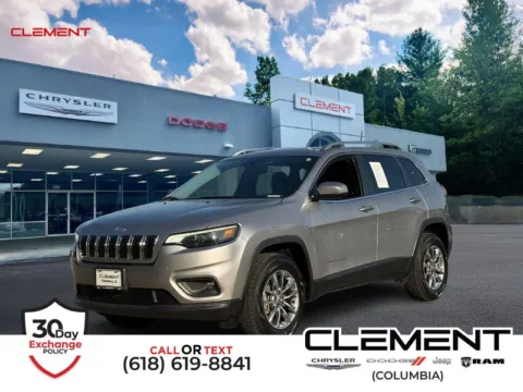 Silver 2021 Jeep Cherokee Latitude Plus for sale in Columbia, IL
