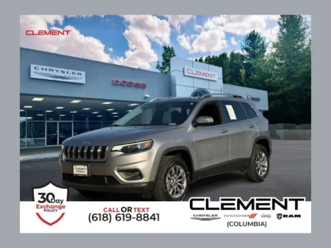 Silver 2021 Jeep Cherokee Latitude Plus for sale in Columbia, IL