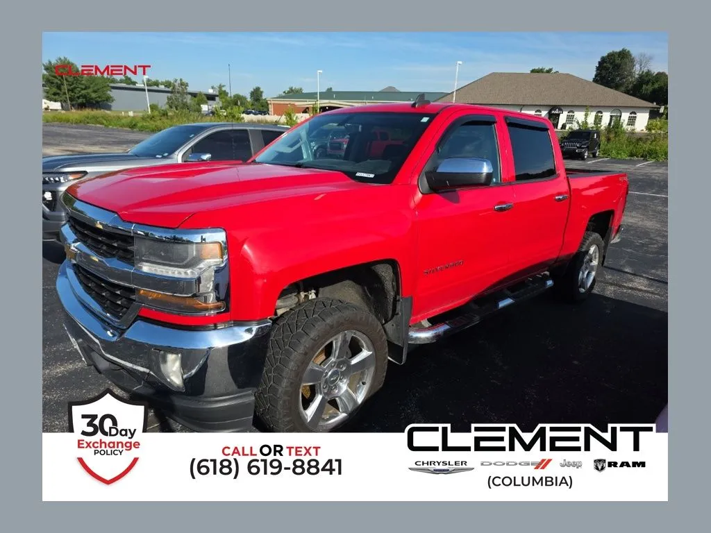 Red 2016 Chevrolet Silverado 1500 LT for sale in Columbia, IL