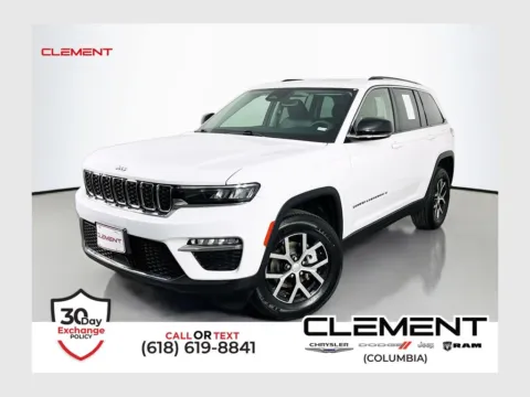 White 2023 Jeep Grand Cherokee Limited for sale in Columbia, IL