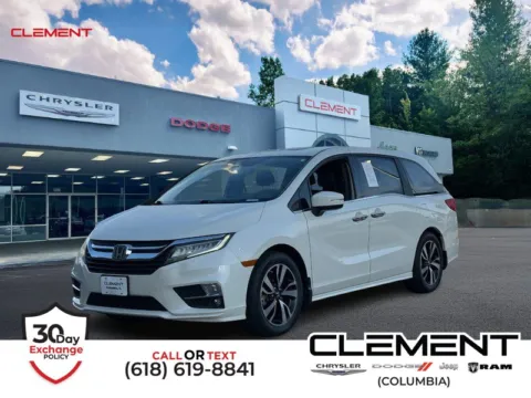 White 2019 Honda Odyssey Elite for sale in Columbia, IL