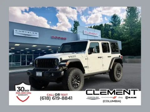 White 2026 Jeep Wrangler Willys for sale in Columbia, IL