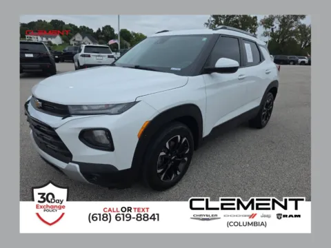 White 2022 Chevrolet TrailBlazer LT for sale in Columbia, IL