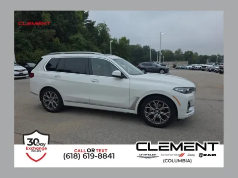 White 2021 BMW X7 xDrive40i for sale in Columbia, IL