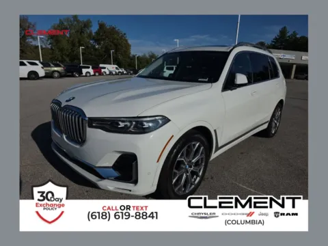 White 2021 BMW X7 xDrive40i for sale in Columbia, IL