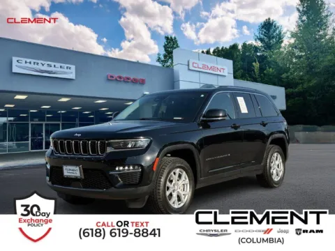 Black 2023 Jeep Grand Cherokee Limited for sale in Columbia, IL