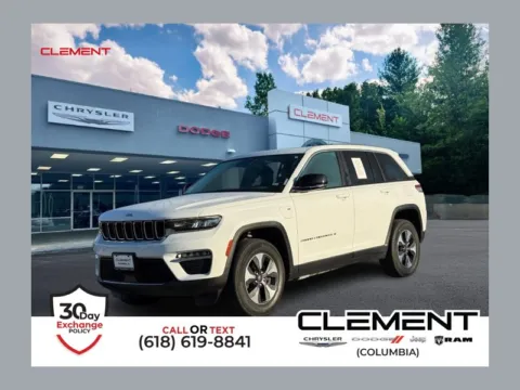 White 2022 Jeep Grand Cherokee 4xe for sale in Columbia, IL