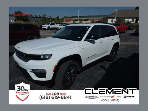 White 2022 Jeep Grand Cherokee 4xe for sale in Columbia, IL