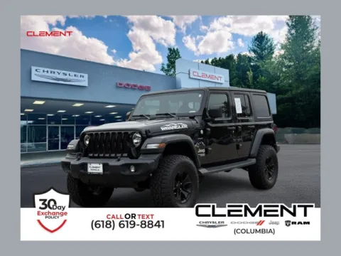 Black 2020 Jeep Wrangler Unlimited Sport S for sale in Columbia, IL