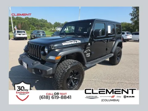 Black 2020 Jeep Wrangler Unlimited Sport S for sale in Columbia, IL