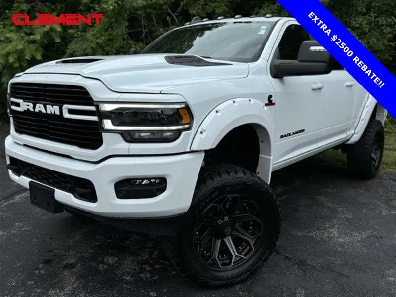 White 2024 Ram 2500 Laramie Badlander for sale in Columbia, IL