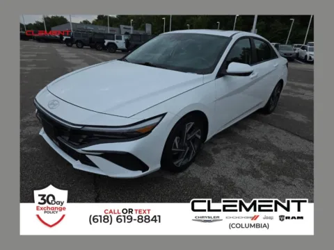 White 2025 Hyundai Elantra SEL Convenience for sale in Columbia, IL