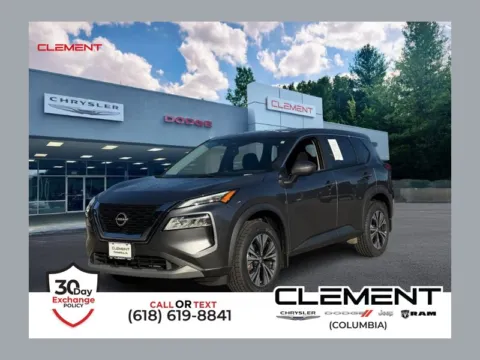 Gray 2023 Nissan Rogue SV for sale in Columbia, IL