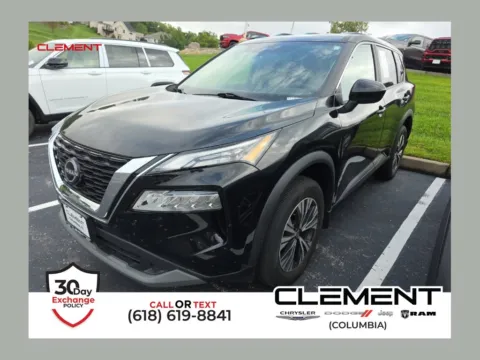 Black 2023 Nissan Rogue SV for sale in Columbia, IL