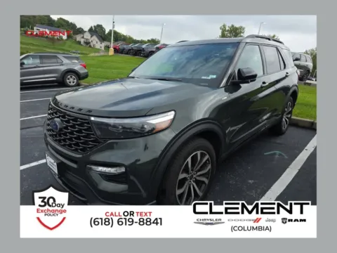 Green 2022 Ford Explorer ST-Line for sale in Columbia, IL