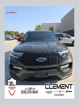 Green 2022 Ford Explorer ST-Line for sale in Columbia, IL
