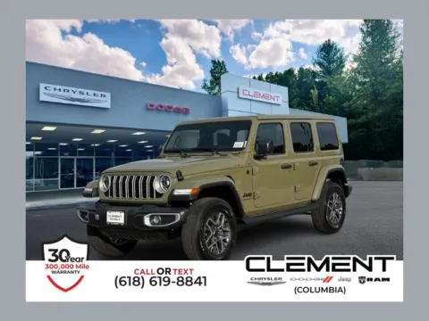 Green 2026 Jeep Wrangler Sahara for sale in Columbia, IL