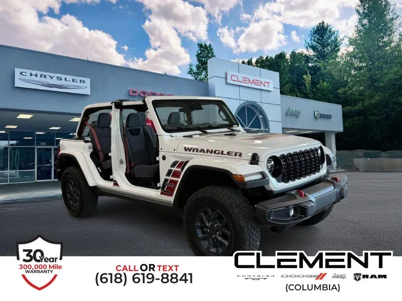 White 2026 Jeep Wrangler Willys for sale in Columbia, IL
