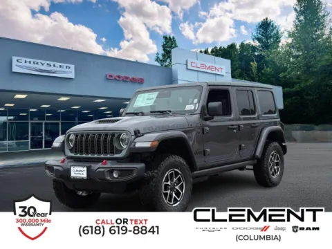Gray 2026 Jeep Wrangler Rubicon for sale in Columbia, IL