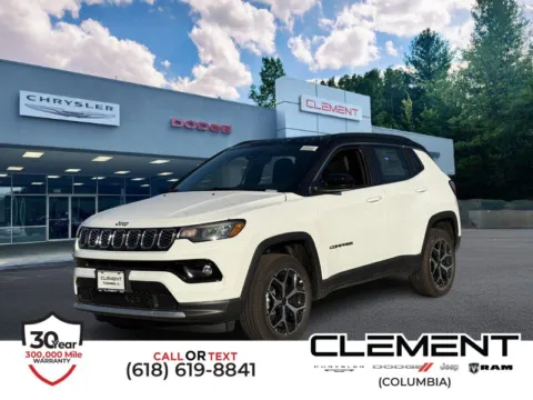 White 2027 Jeep Compass Limited for sale in Columbia, IL