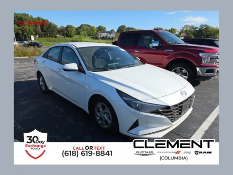 White 2021 Hyundai Elantra SE for sale in Columbia, IL