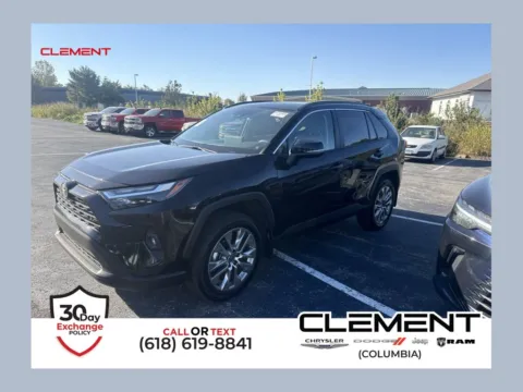 Black 2024 Toyota RAV4 XLE Premium for sale in Columbia, IL