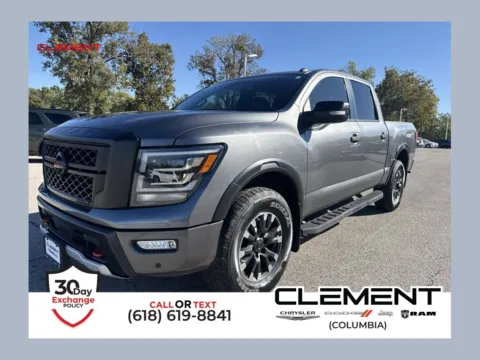 Gray 2021 Nissan Titan PRO-4X for sale in Columbia, IL
