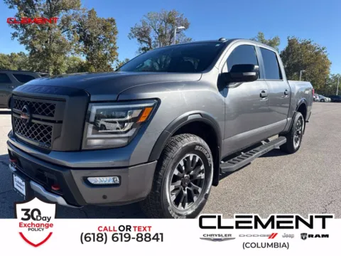 Gray 2021 Nissan Titan PRO-4X for sale in Columbia, IL