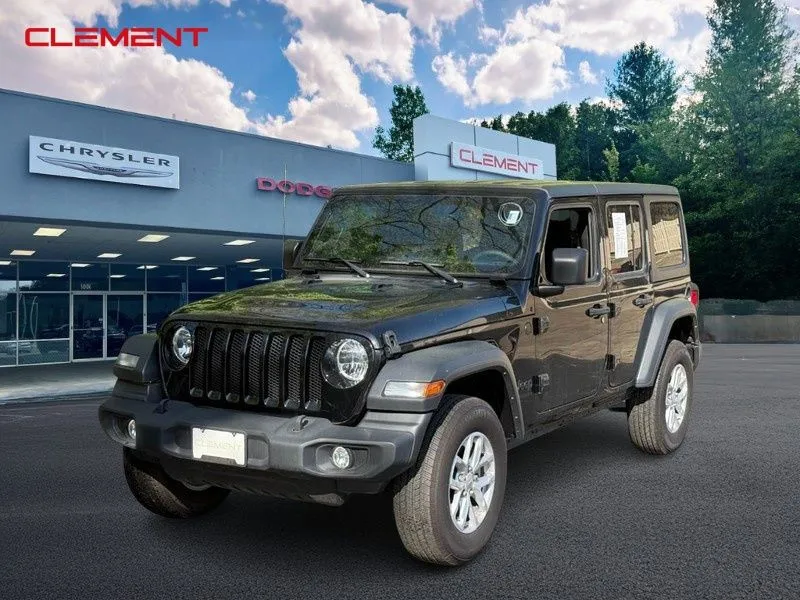 Black 2023 Jeep Wrangler Unlimited Sport for sale in Columbia, IL